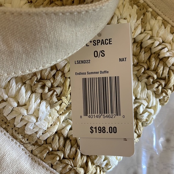 Canvas summer duffle travel bag - Picture 13 of 13